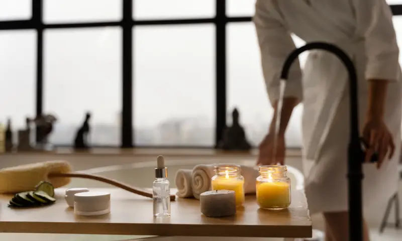 spaoplevelse med privat badekar