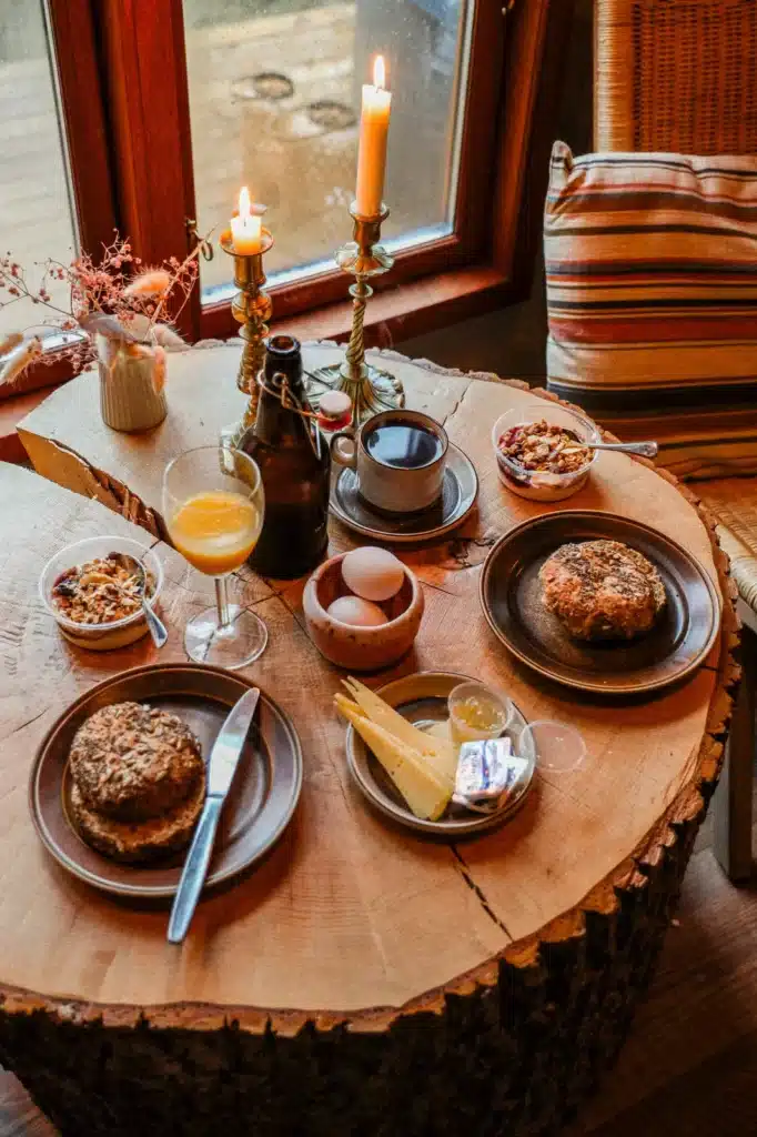 Luksusskurvognen Granly morgenmad