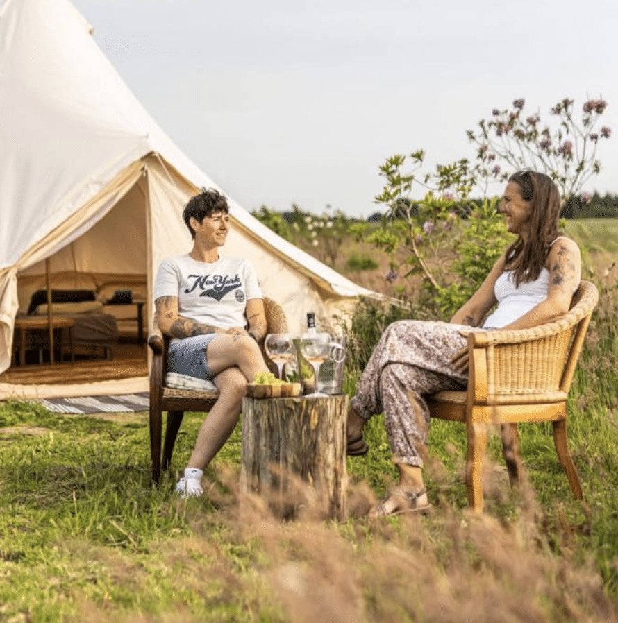 Holmely glamping telt