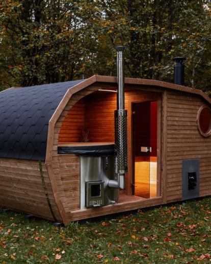 Campingpladsen Endelave sauna